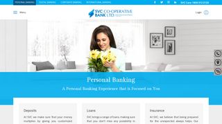 Personal Banking - SVC Bank