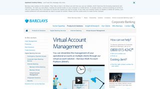 Virtual Account Management | Barclays