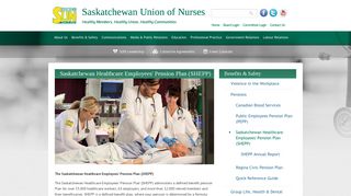 Saskatchewan Healthcare Employees' Pension Plan (SHEPP ...