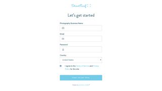 Signup 30 Day Free Trial | ShootProof