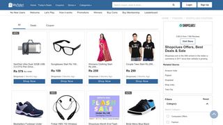 Shopclues Offers, Coupons, Discount Men Jeans Upto 70% OFF Feb 20