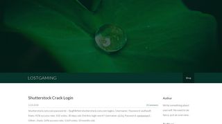 Shutterstock Crack Login - lostgaming
