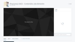 Respuesta UNOi - Contenidos 2do Bimestre - IBM Cloud Video