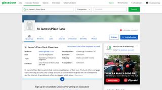 Working at St. James's Place Bank | Glassdoor