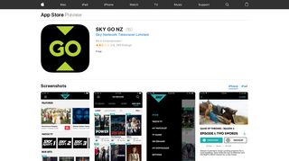 SKY GO NZ on the App Store - iTunes - Apple