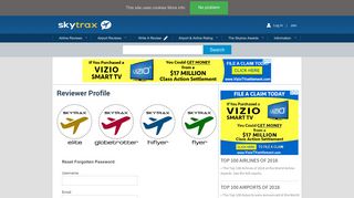 Your Reviewer Profile | SKYTRAX