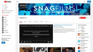 SnagFilms - YouTube