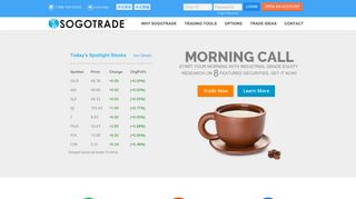 SogoTrade | Online Stock Trading – Online Stock Brokerage