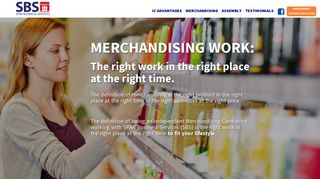 SBS - SPAR Business Services - Merchandising