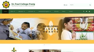 St Paul College Pasig: Home