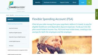 Flexible Spending Account (FSA) | Chard Snyder