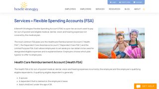Benefit Strategies | Services » Flexible Spending Accounts (FSA)