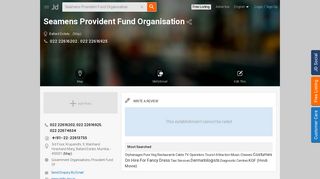 Seamens Provident Fund Organisation, Ballard Estate - Government ...