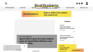 Sports Direct goes beyond retail to open 40 SportsDirectFitness.com ...