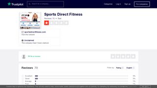 Sports Direct Fitness Reviews | Read Customer Service Reviews of ...