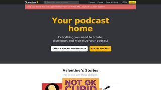 Spreaker - The simple way to create and distribute your podcast