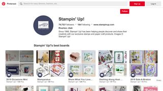 Stampin' Up! (stampinup) on Pinterest