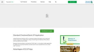 Bank with Us: Online Banking Login – Standard Chartered India