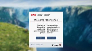 Statistics Canada's electronic questionnaire portal / Le portail des ...