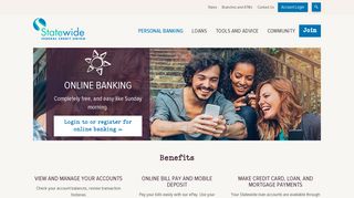Online Banking - Statewide Federal Credit Union