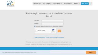 Login My Stratodesk - Customer Portal – Stratodesk NoTouch Desktop ...