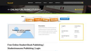 Welcome to Onlinepublishing.studentreasures.com - Free Online ...