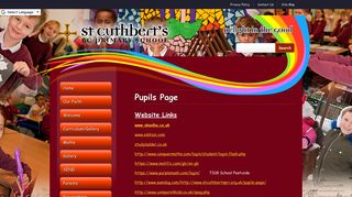 Pupils Page - St Cuthbert's Primary School