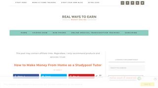 How to Make Money From Home as a Studypool Tutor