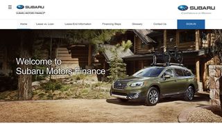 Financing a Subaru | Subaru Motors Finance | Chase.com