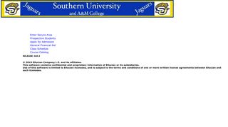Self Service Banner - Southern University