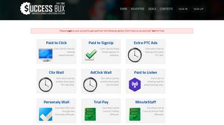 SuccessBux.com - Earn Money