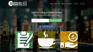 SuccessBux.com - Affordable Advertising Online