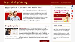 Top 10 Best Sugar Daddy Websites & Apps of 2019