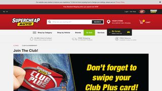 Club Plus Membership | Supercheap Auto
