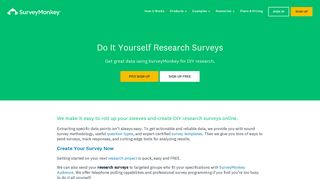 Online Research with Surveys and Polls | SurveyMonkey