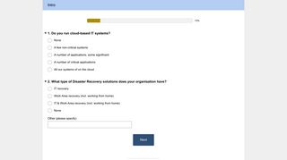 SurveyMonkey Powered Online Survey