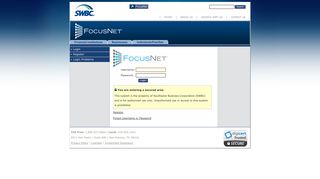 FocusNet Login - SWBC