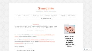 Configure DDNS on your Synology DSM 6.0 – Synoguide