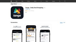 Tanga - Daily Deal Shopping on the App Store - iTunes - Apple