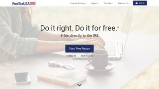 FreeTaxUSA® FREE Tax Filing, Online Return Preparation, E-file ...