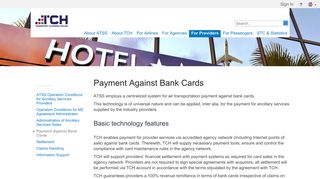 Payment Against Bank Cards