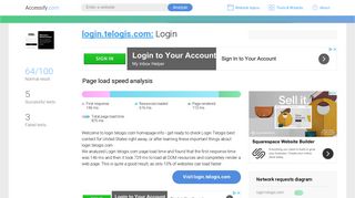 Access login.telogis.com. Login