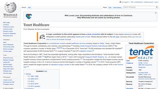 Tenet Healthcare - Wikipedia