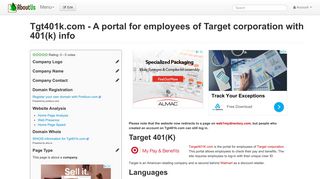 Tgt401k.com - A portal for employees of Target corporation with 401(k ...