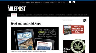 iPad and Android Apps | The Milepost