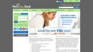 NexTier Bank - Online Banking
