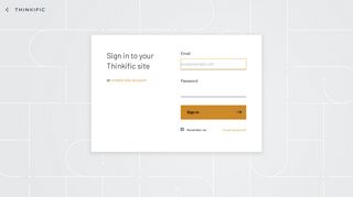 Sign in - Thinkific