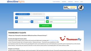 ThomsonFly Flights - Search for cheap flights & prices from ThomsonFly