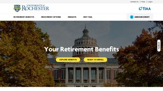 University of Rochester | Home - TIAA