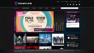 Ticketline: Tickets for concerts, gigs, festivals, theatre and sport